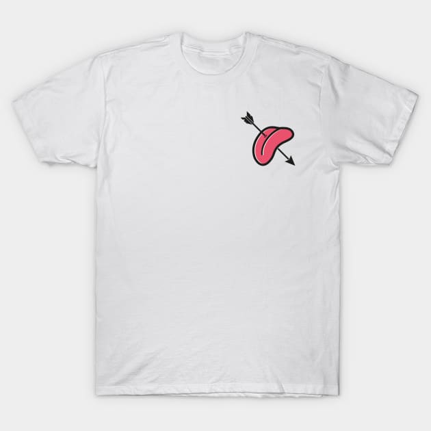 Tongue of Love T-Shirt by danyadolotov